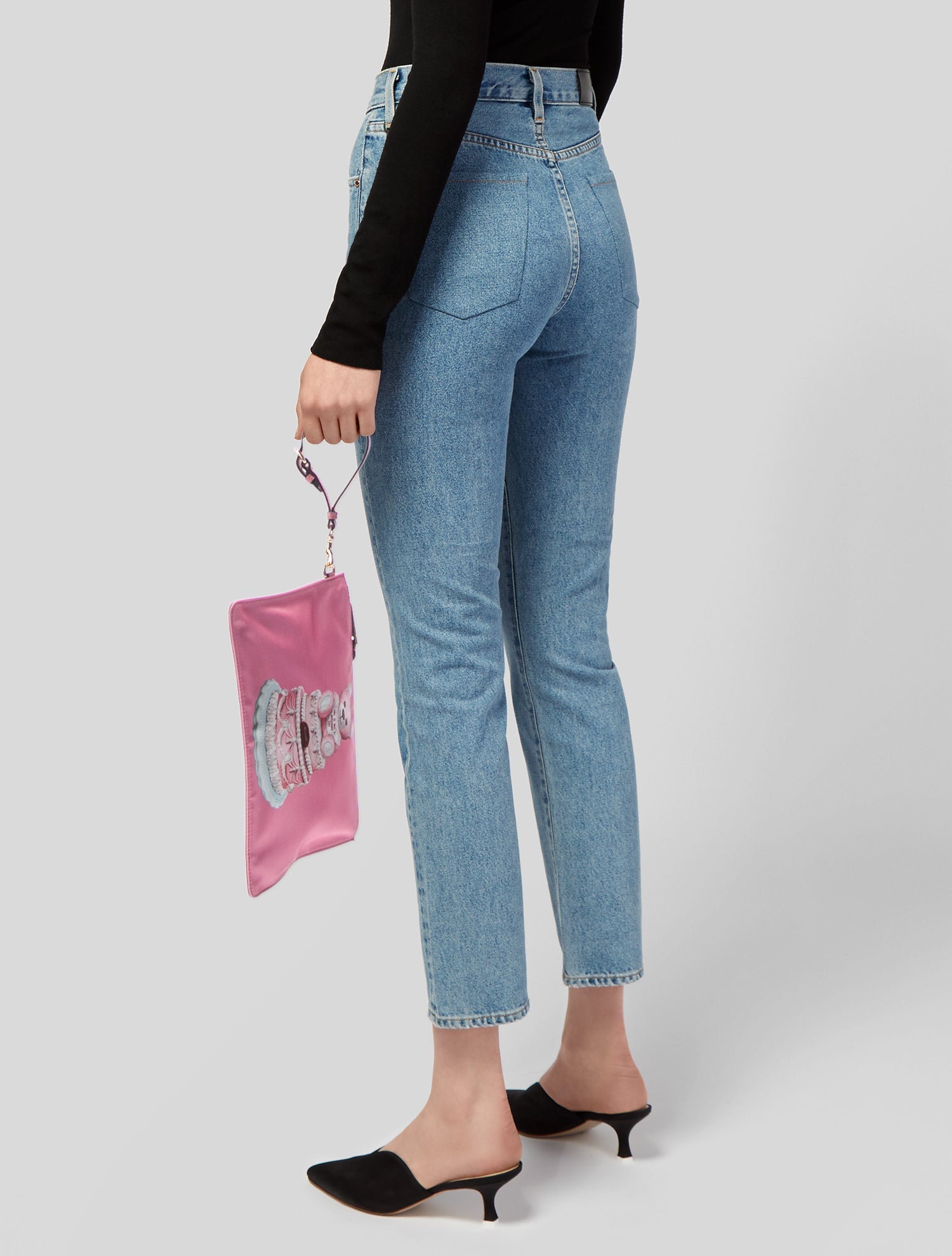 Moschino Nylon Clutch