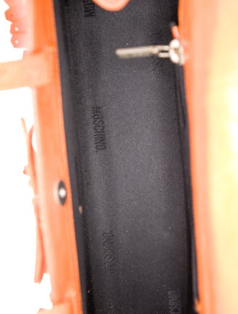 Moschino Canvas Top Handle Bag