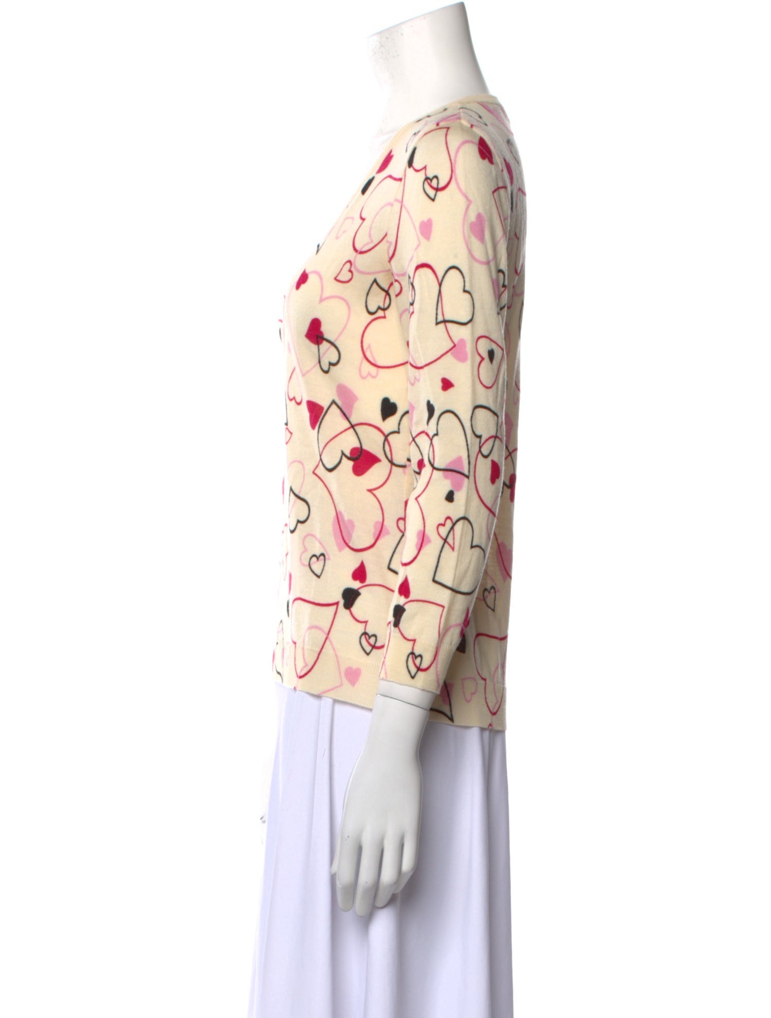 Moschino Virgin Wool Printed Sweater