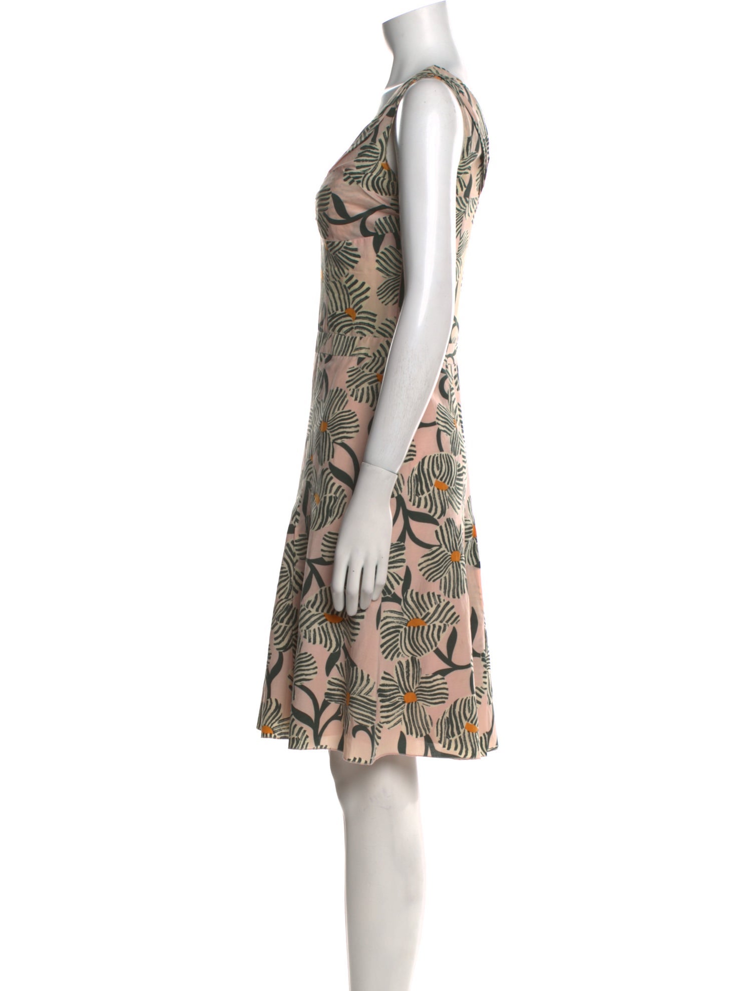 Moschino Printed Knee-Length Dress