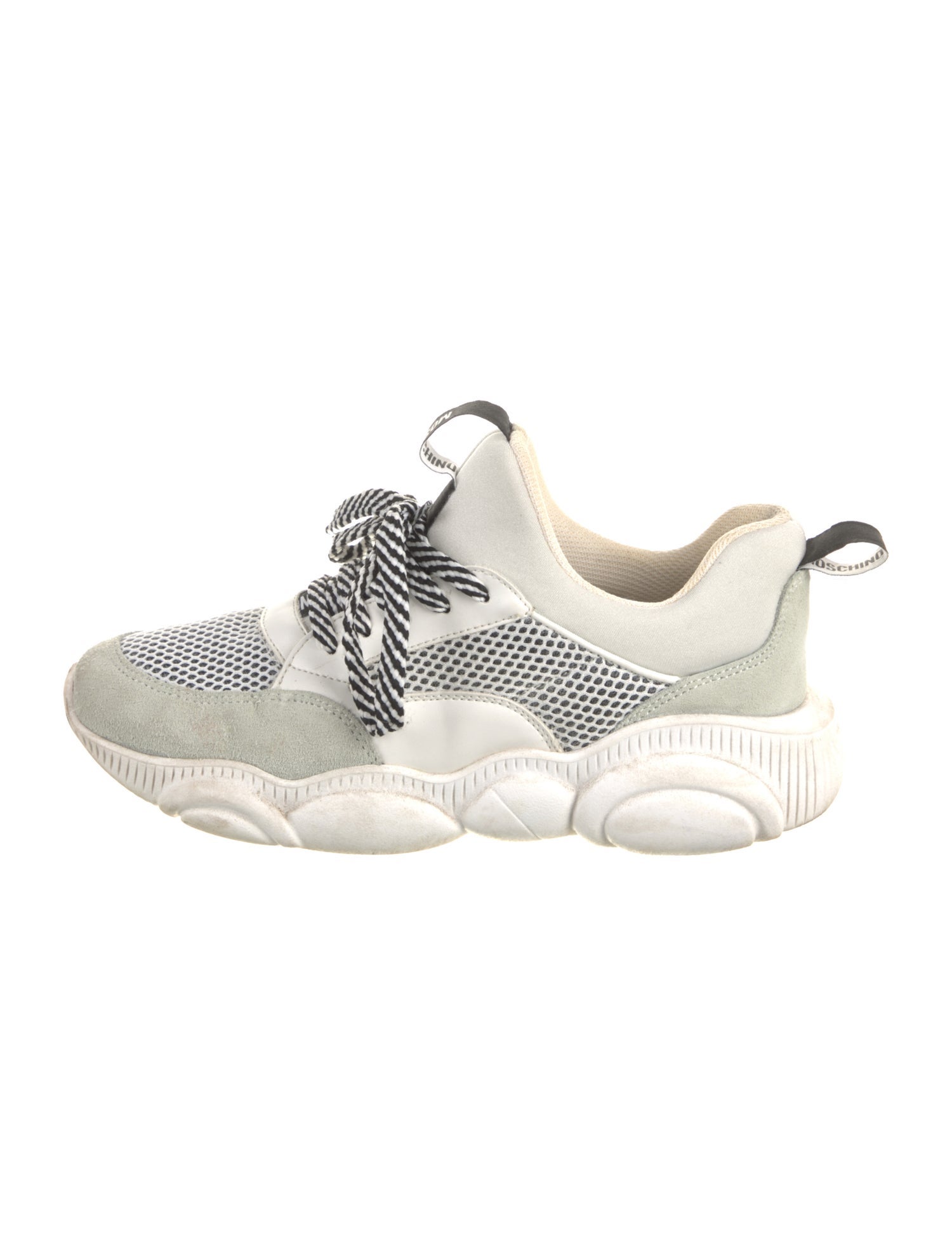 Moschino Colorblock Pattern Athletic Sneakers