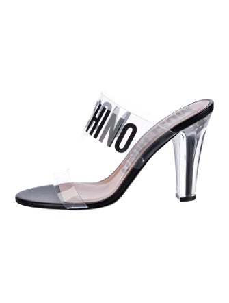 Moschino PVC Printed Slides