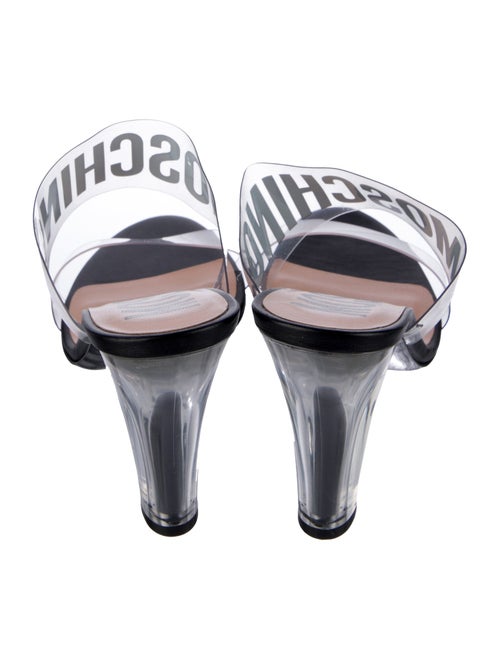 Moschino PVC Printed Slides