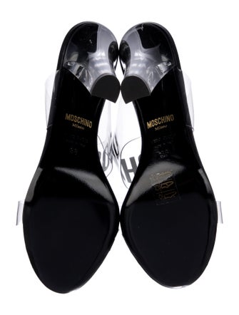 Moschino PVC Printed Slides