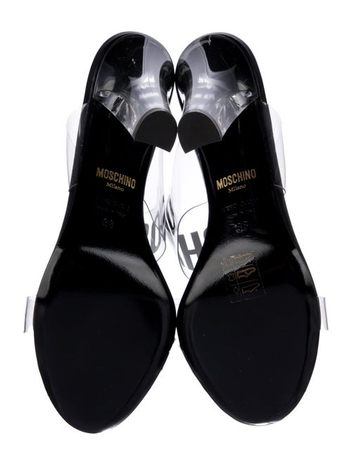 Moschino PVC Printed Slides