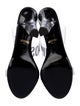 Moschino PVC Graphic Print Slides