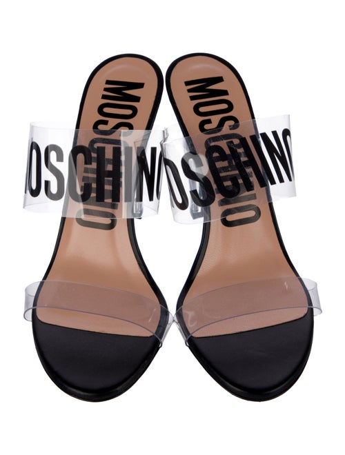 Moschino PVC Printed Slides