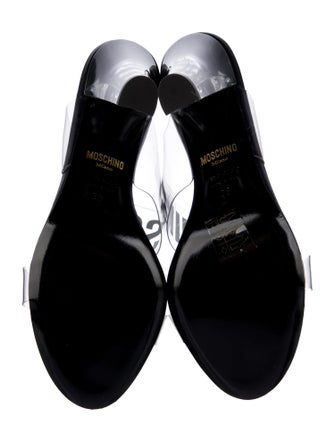 Moschino PVC Printed Slides