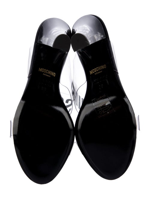 Moschino PVC Printed Slides