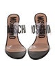 Moschino PVC Slides