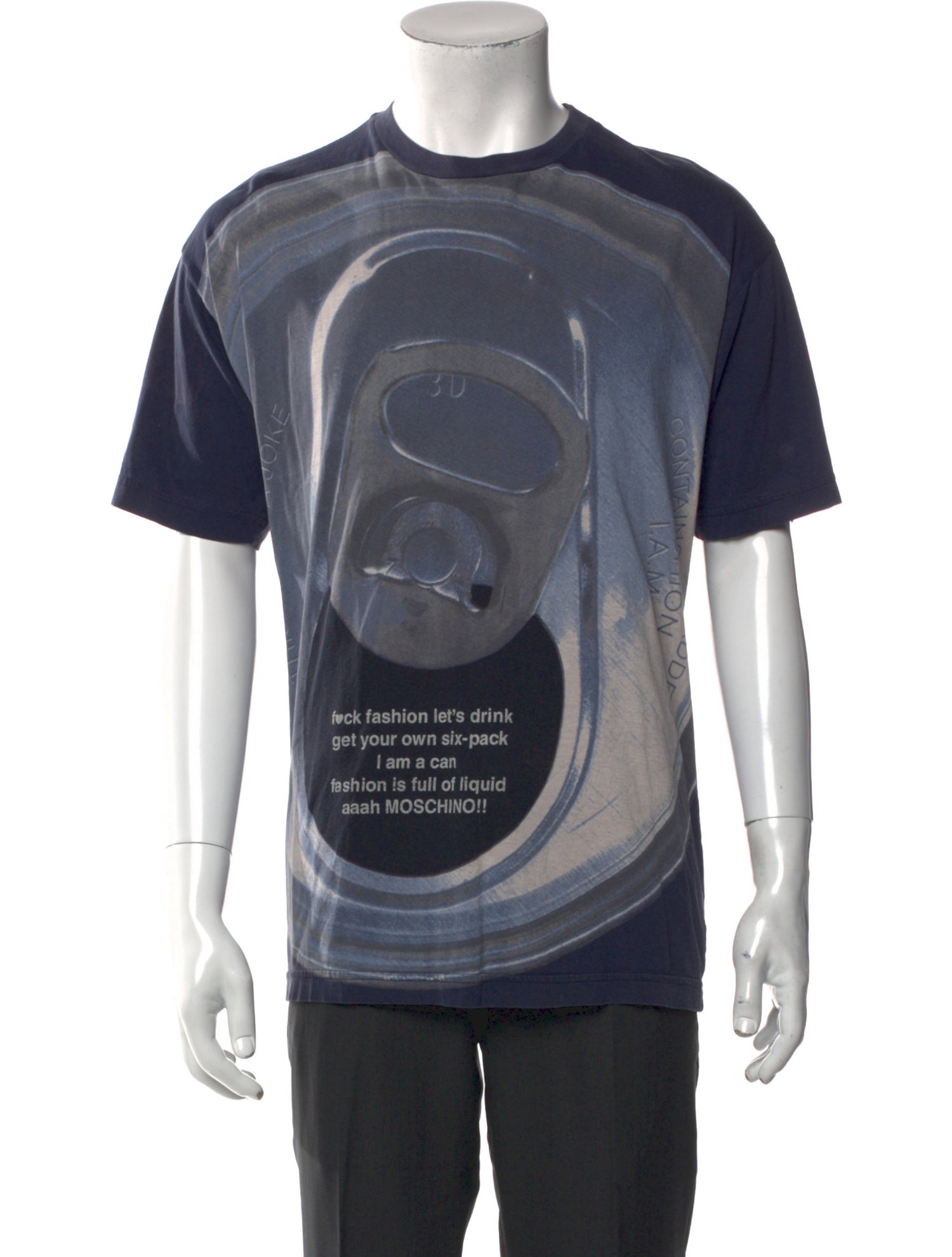 Moschino Graphic Print Crew Neck T-Shirt