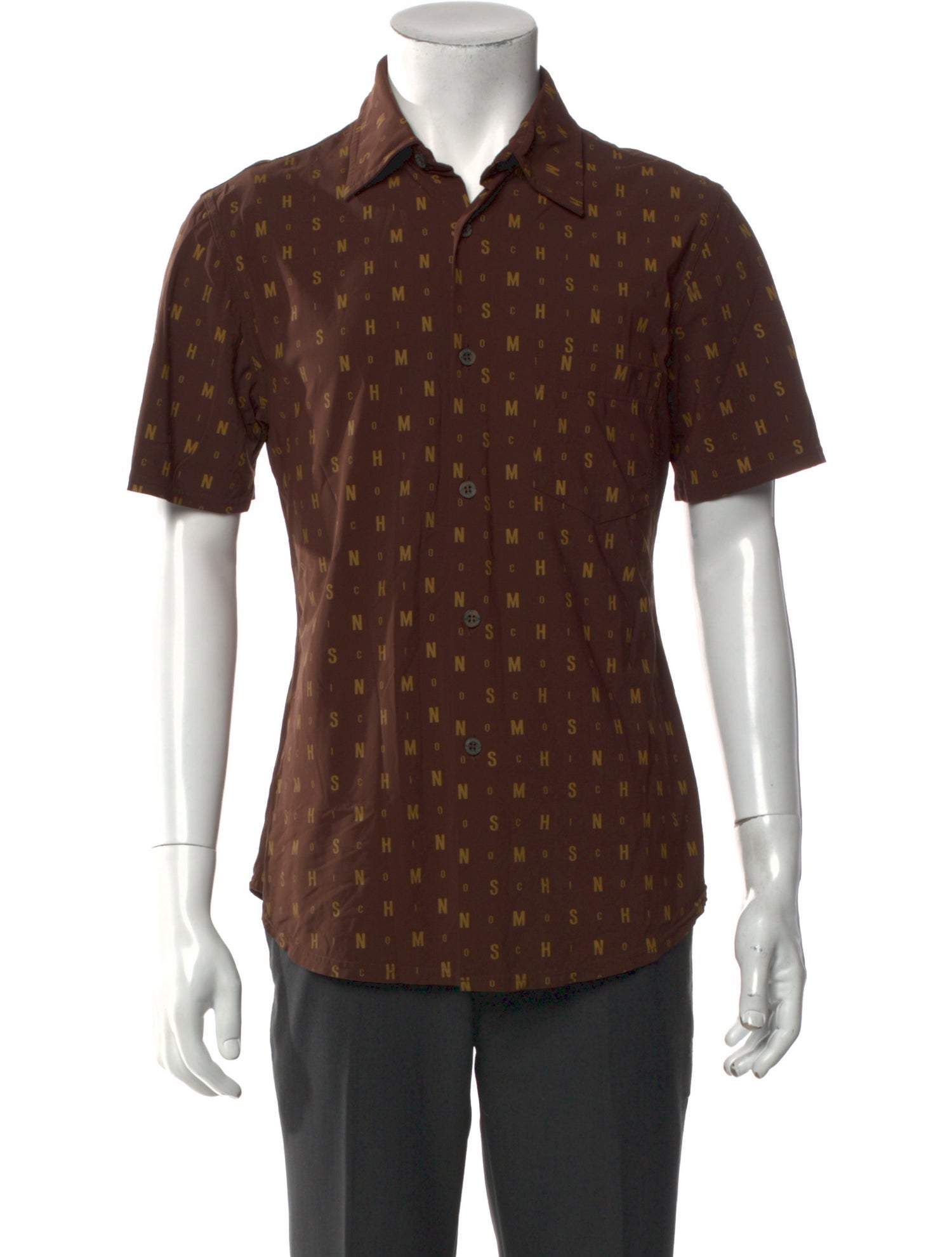 Moschino Printed Short Sleeve Shirt
