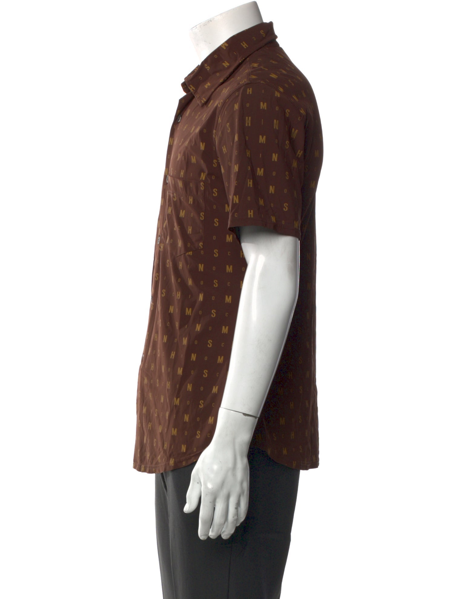 Moschino Printed Short Sleeve Shirt