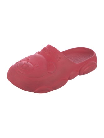 Moschino Patent Leather Mules