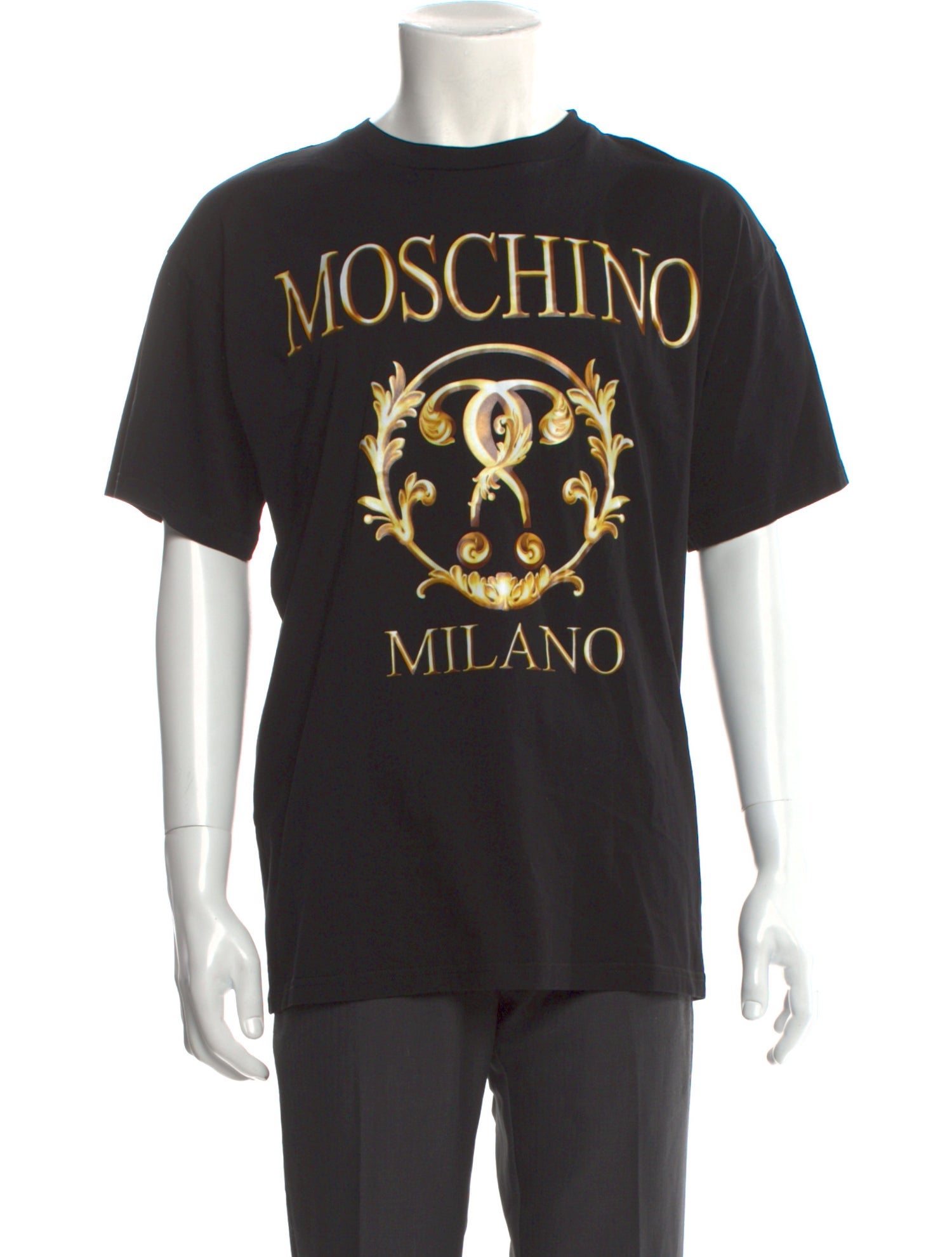 Moschino Graphic Print Crew Neck T-Shirt