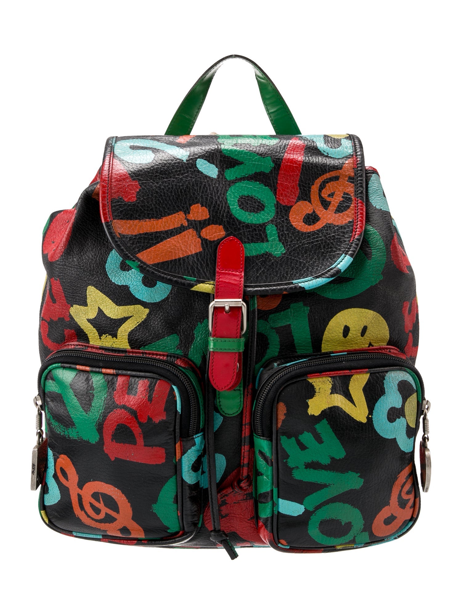 Moschino Leather Backpack