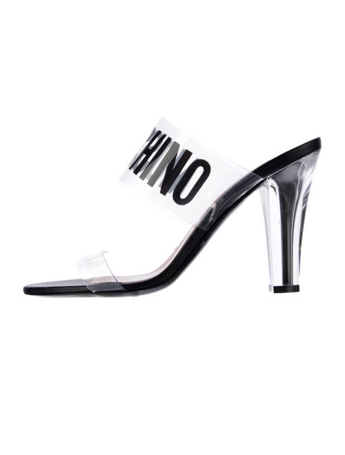 Moschino PVC Printed Slides