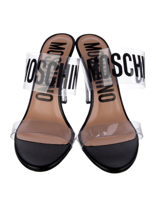 Moschino PVC Printed Slides
