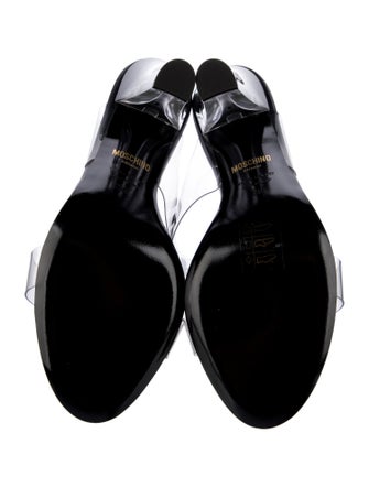 Moschino PVC Printed Slides