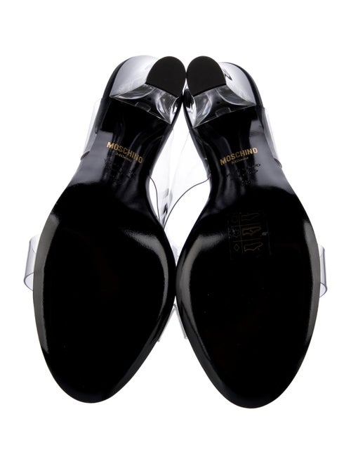 Moschino PVC Printed Slides