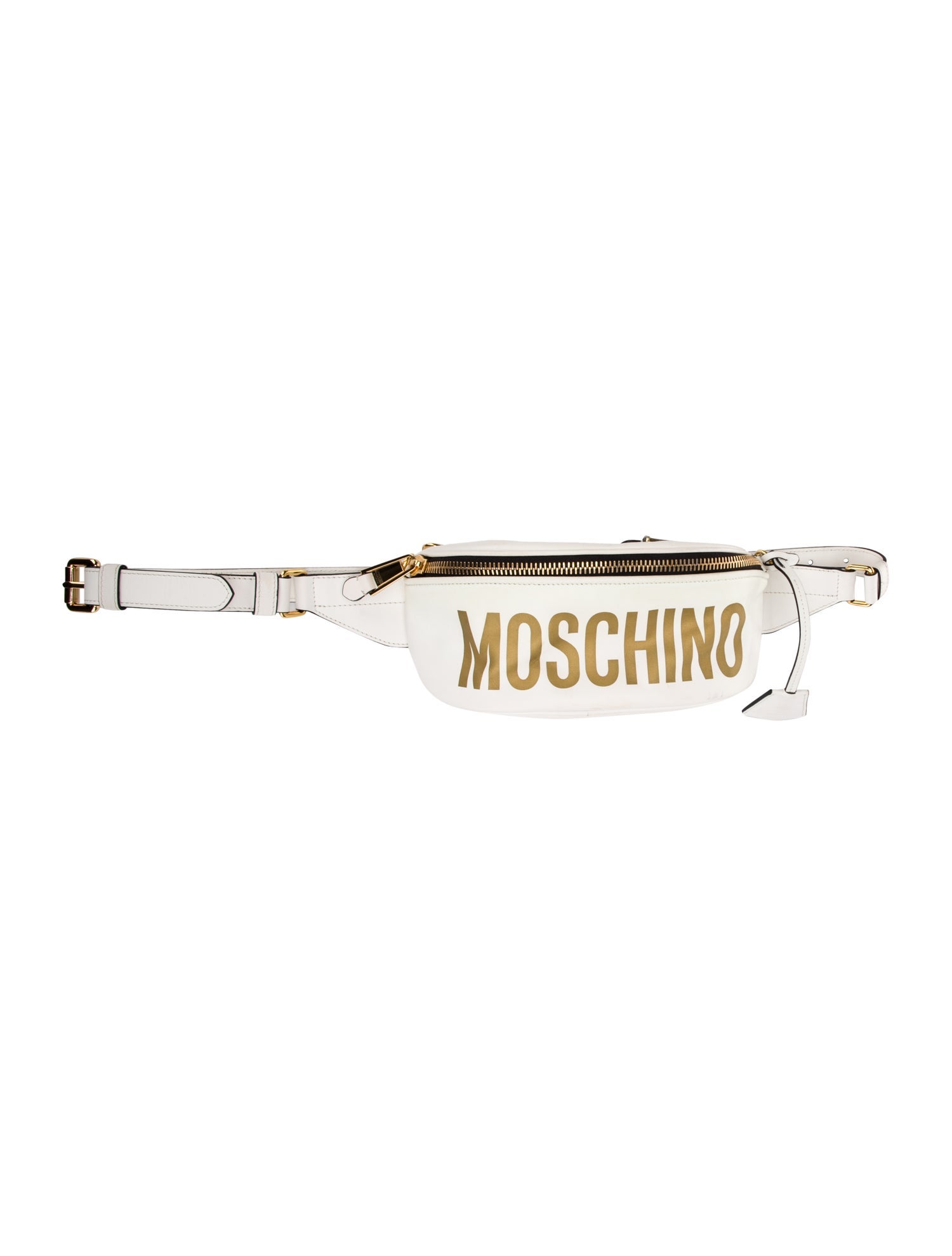 Moschino Leather Belt Bag