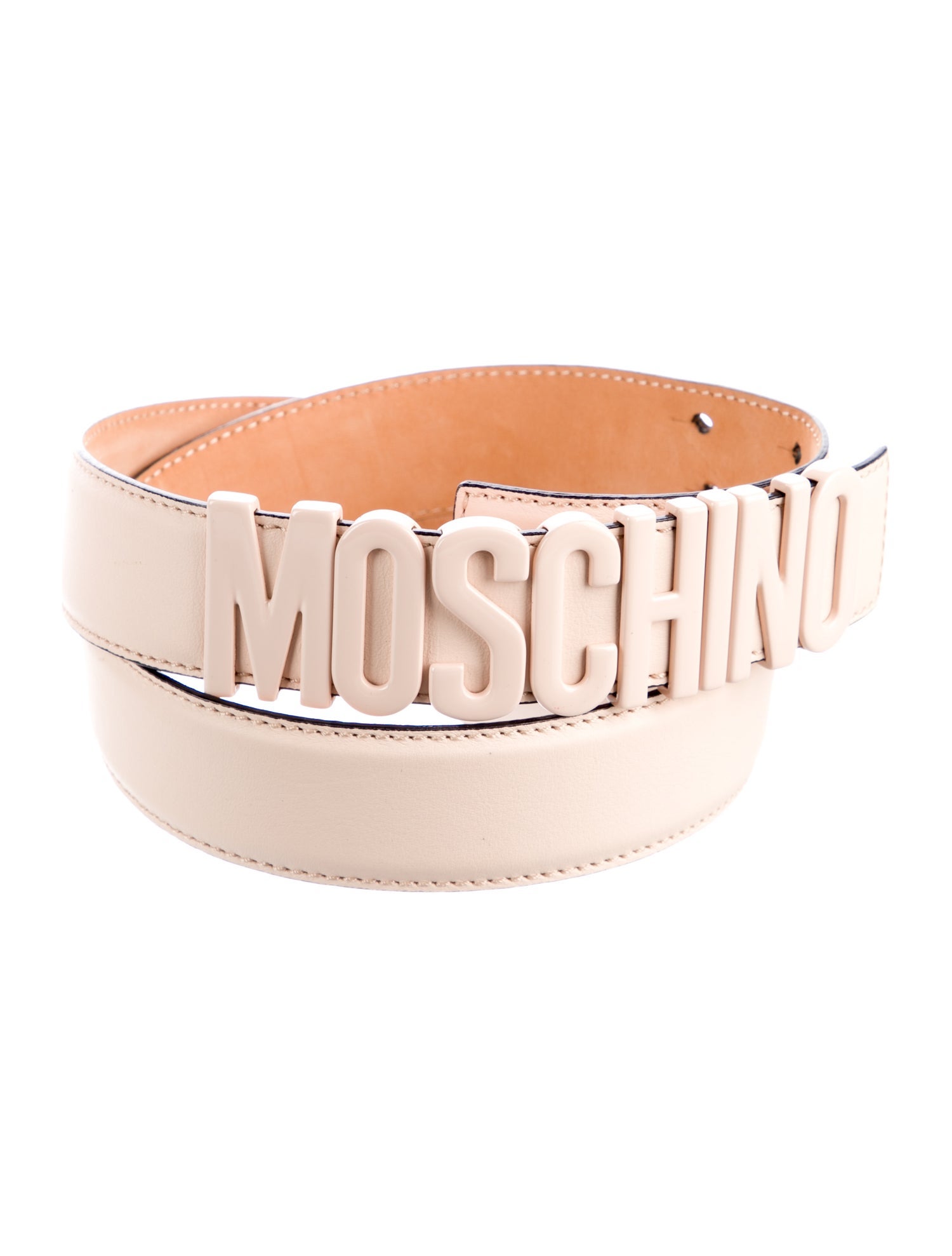 Moschino Leather Waist Belt
