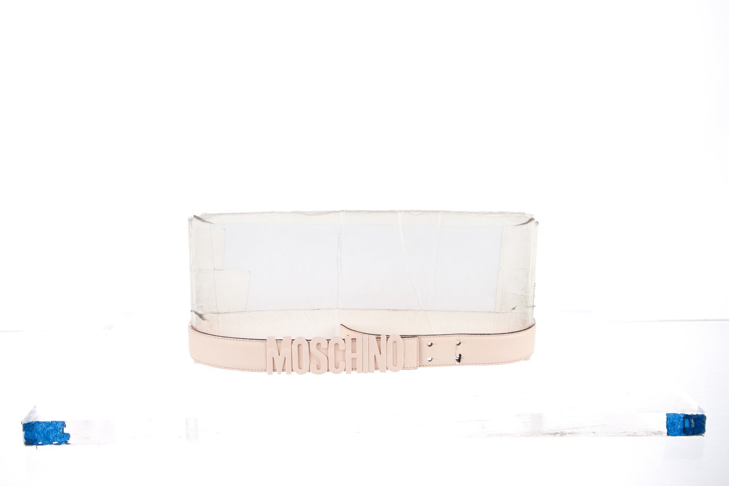 Moschino Leather Waist Belt