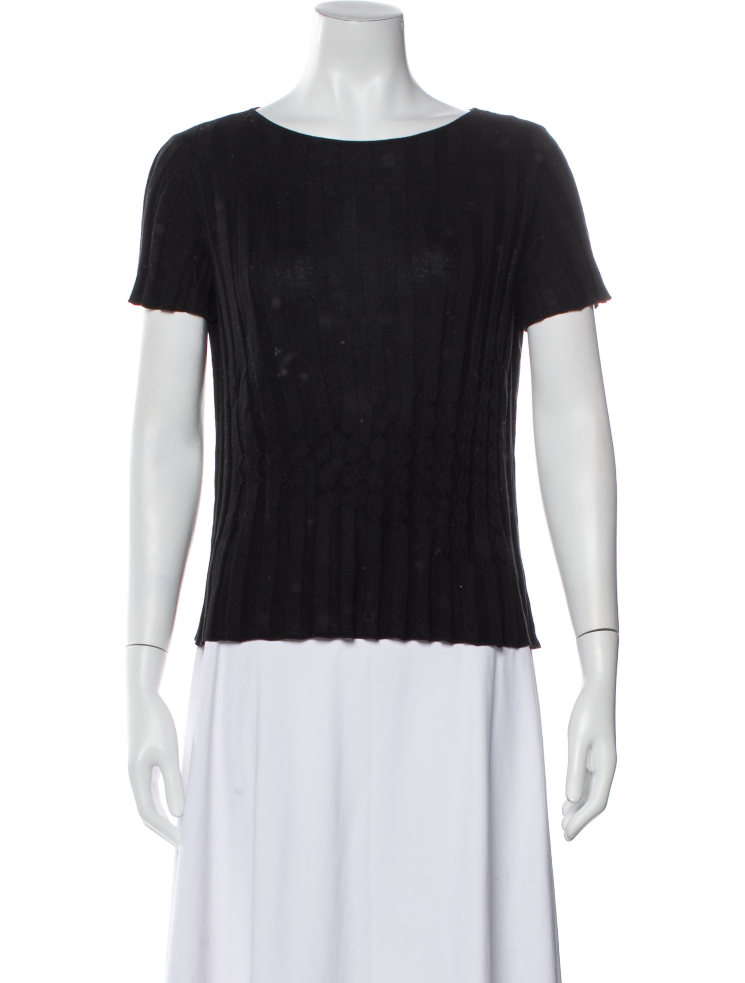 Moschino Scoop Neck Sweater