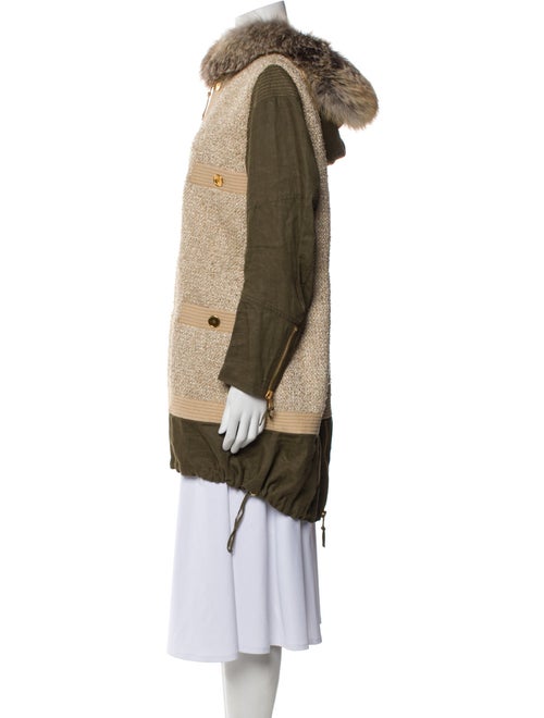 Moschino Colorblock Pattern Coat