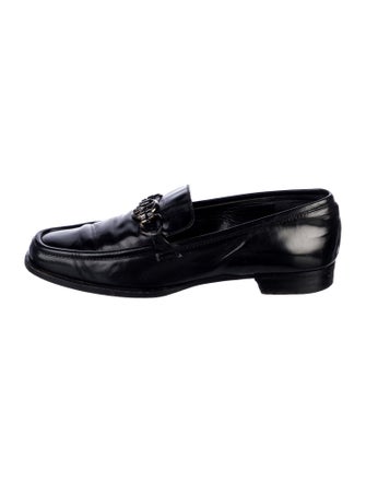 Moschino Leather Loafers