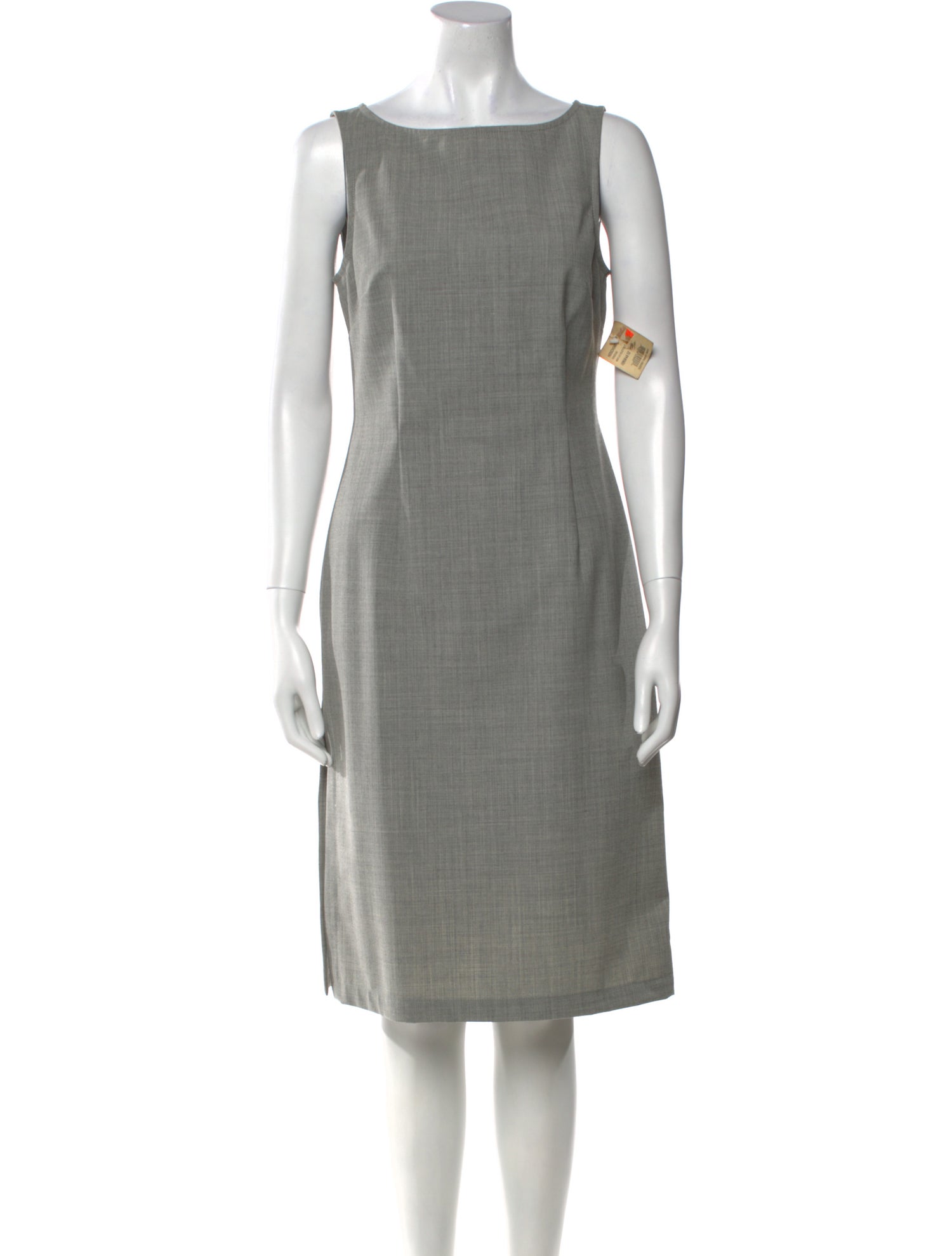 Moschino Bateau Neckline Knee-Length Dress