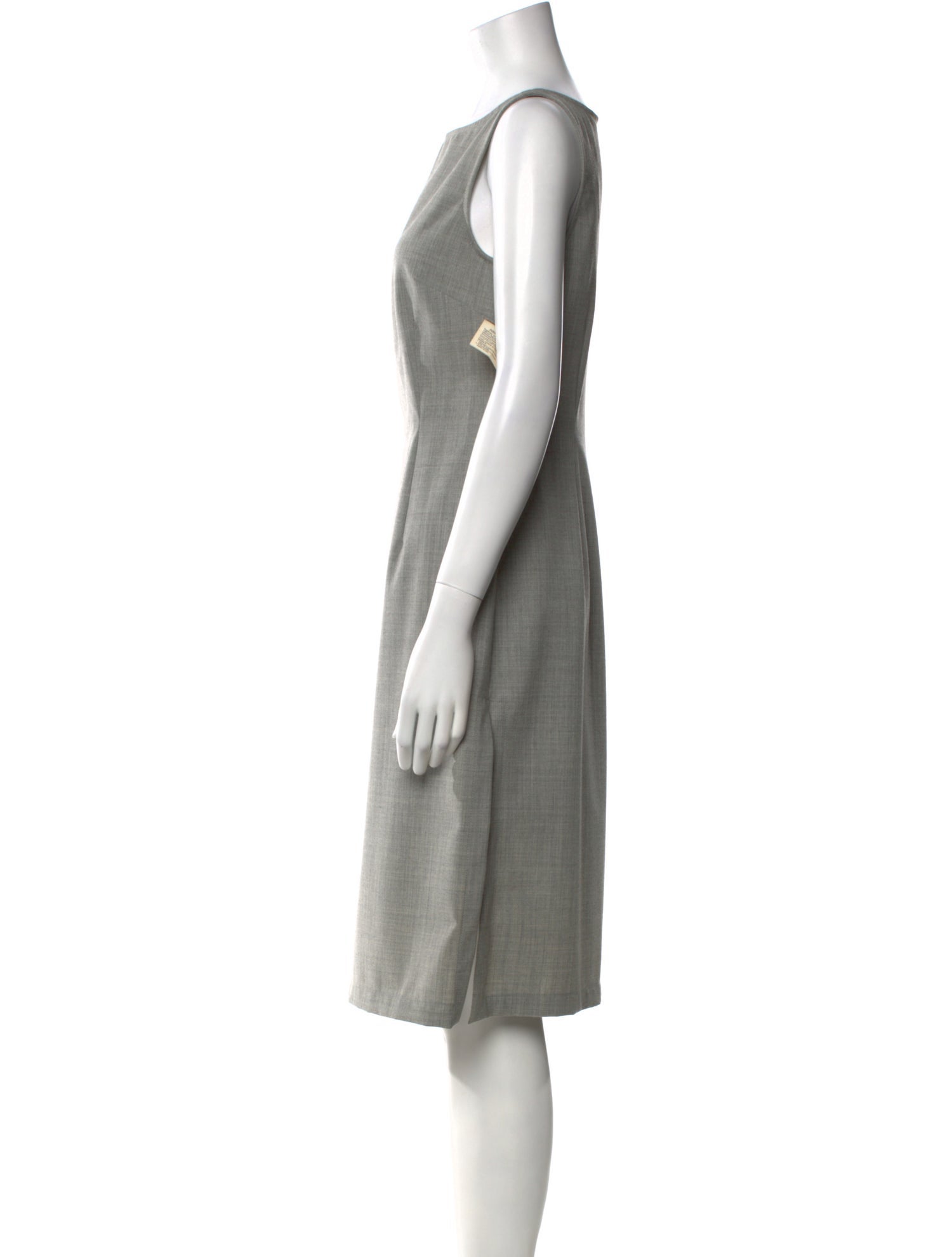 Moschino Bateau Neckline Knee-Length Dress