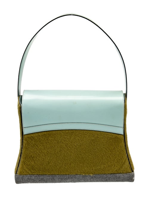 Moschino Felt Shoulder Bag