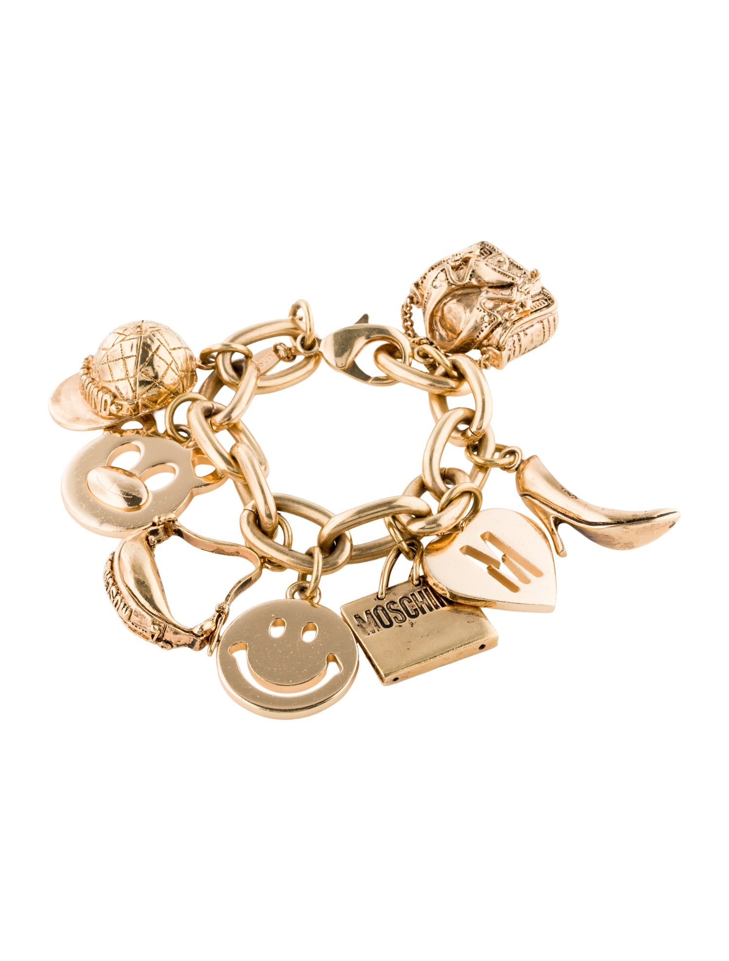 Moschino Multi-Charm Bracelet