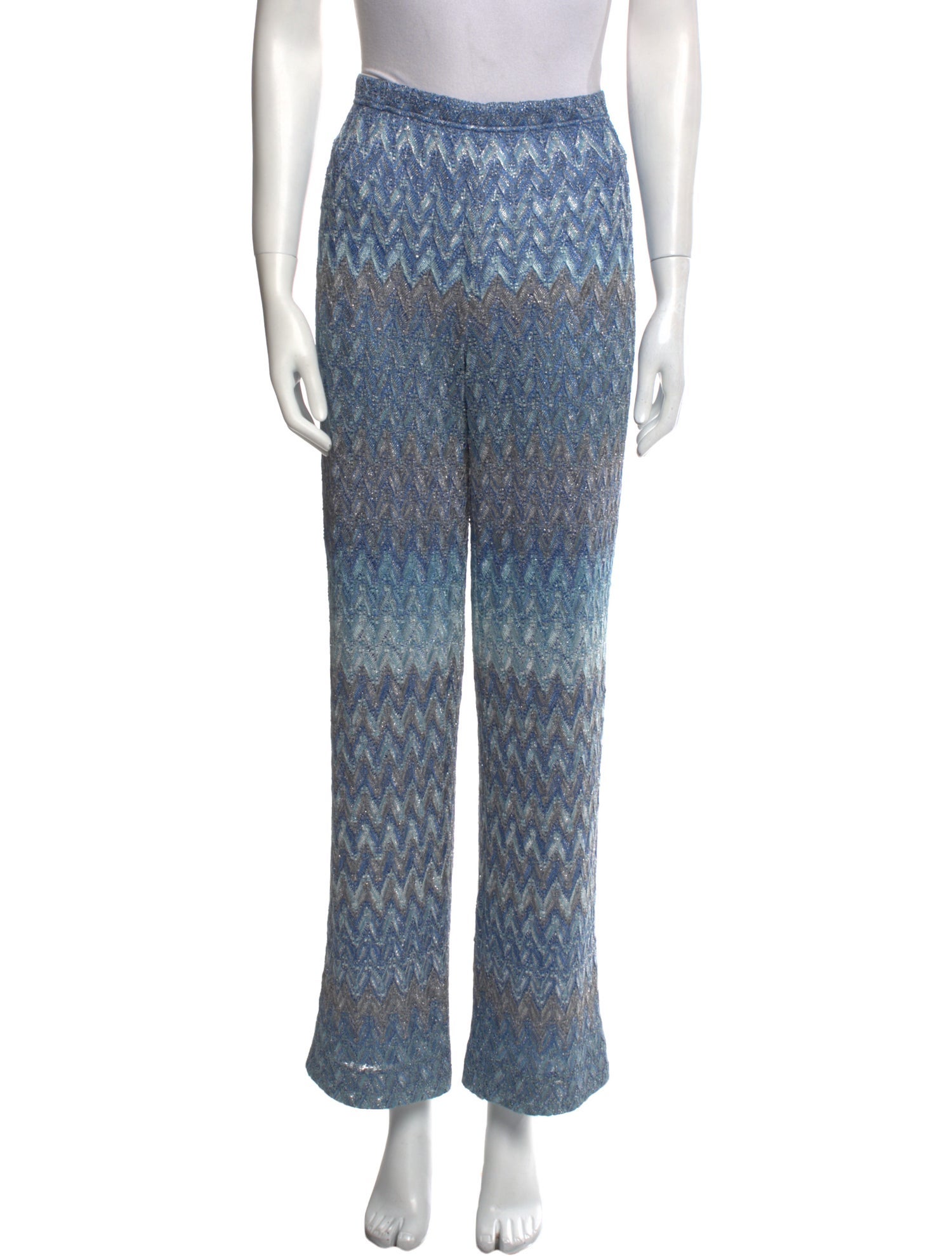 Moschino Striped Wide Leg Pants