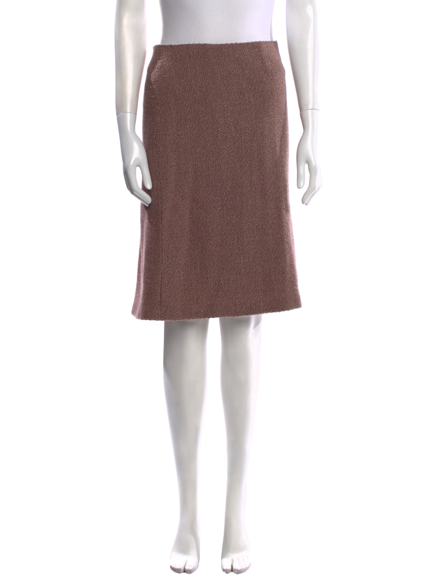 Moschino Virgin Wool Knee-Length Skirt