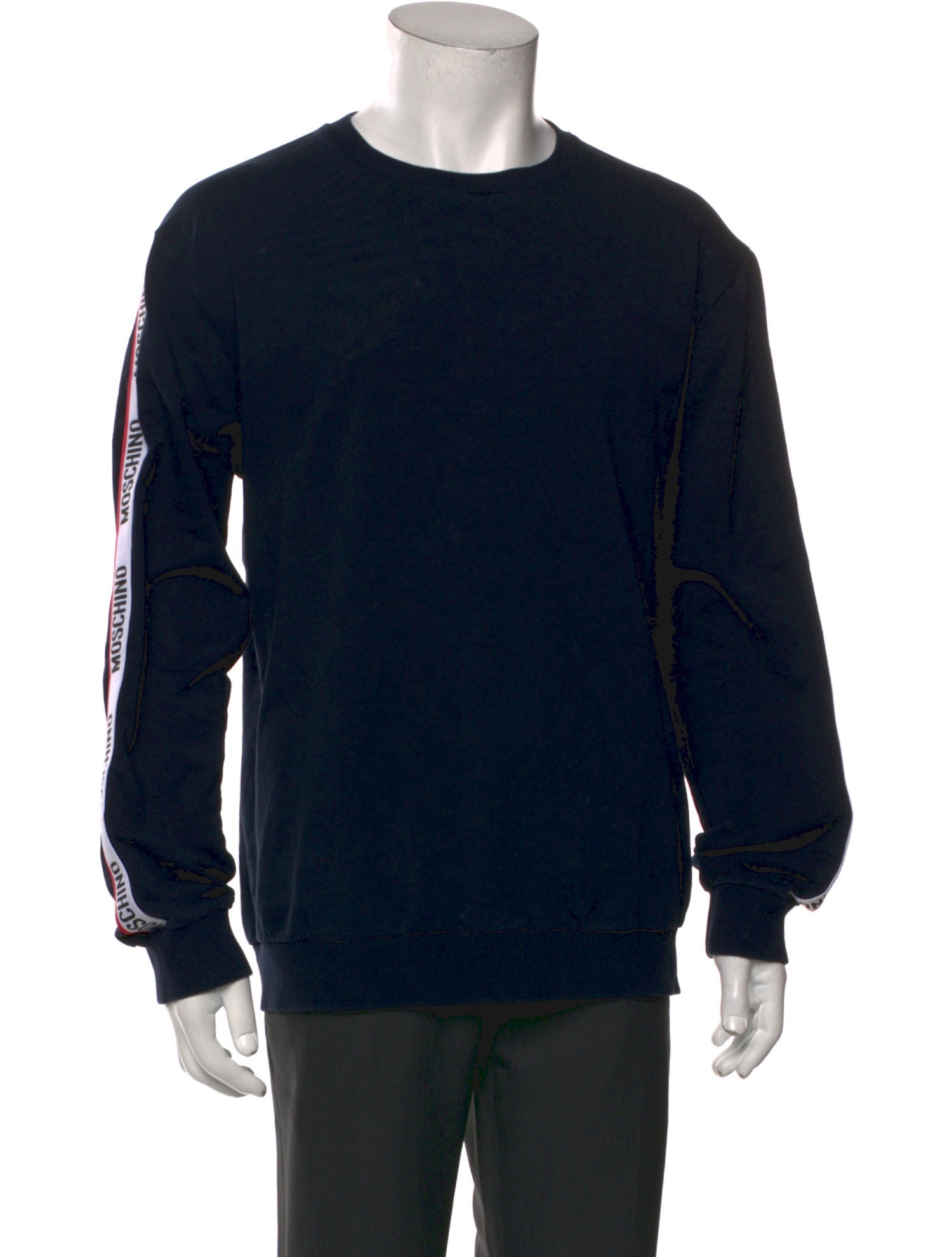 Moschino Crew Neck Long Sleeve T-Shirt