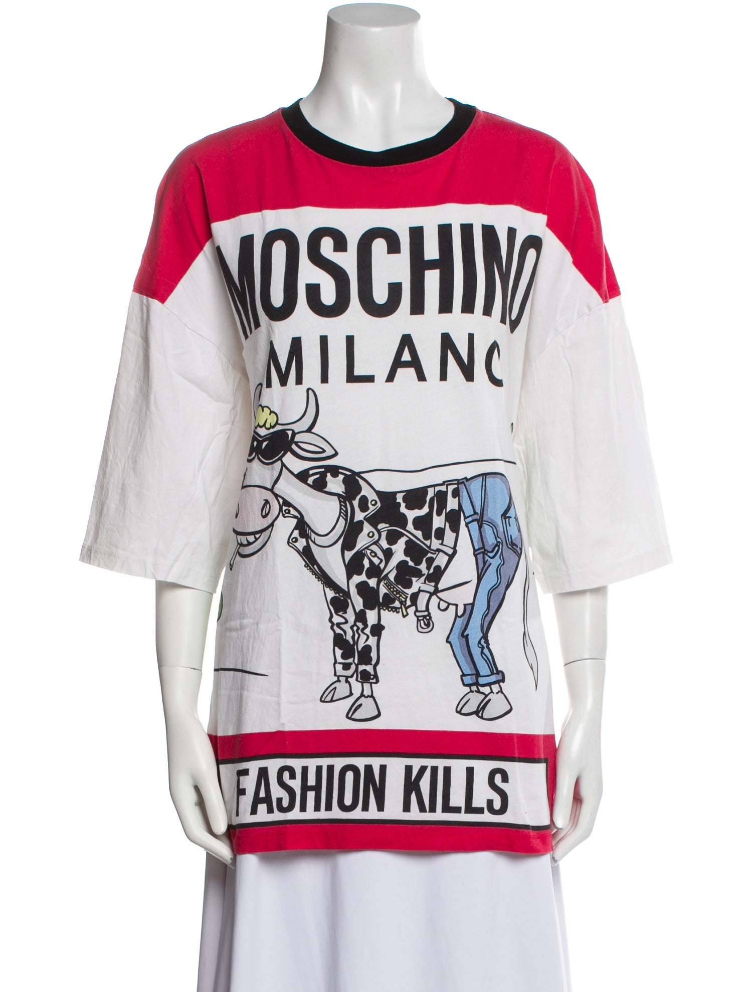 Moschino 2016 Graphic Print T-Shirt