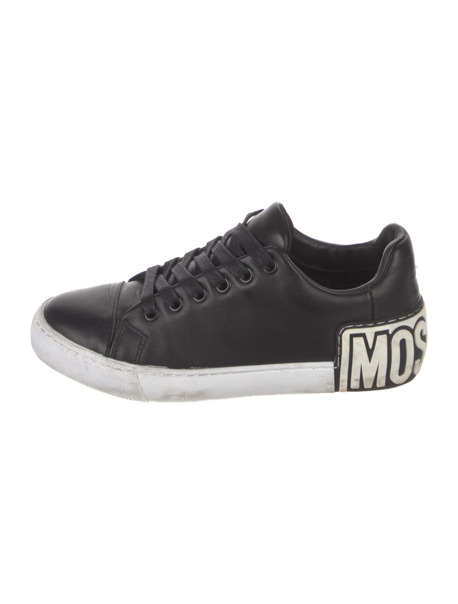 Moschino Leather Sneakers