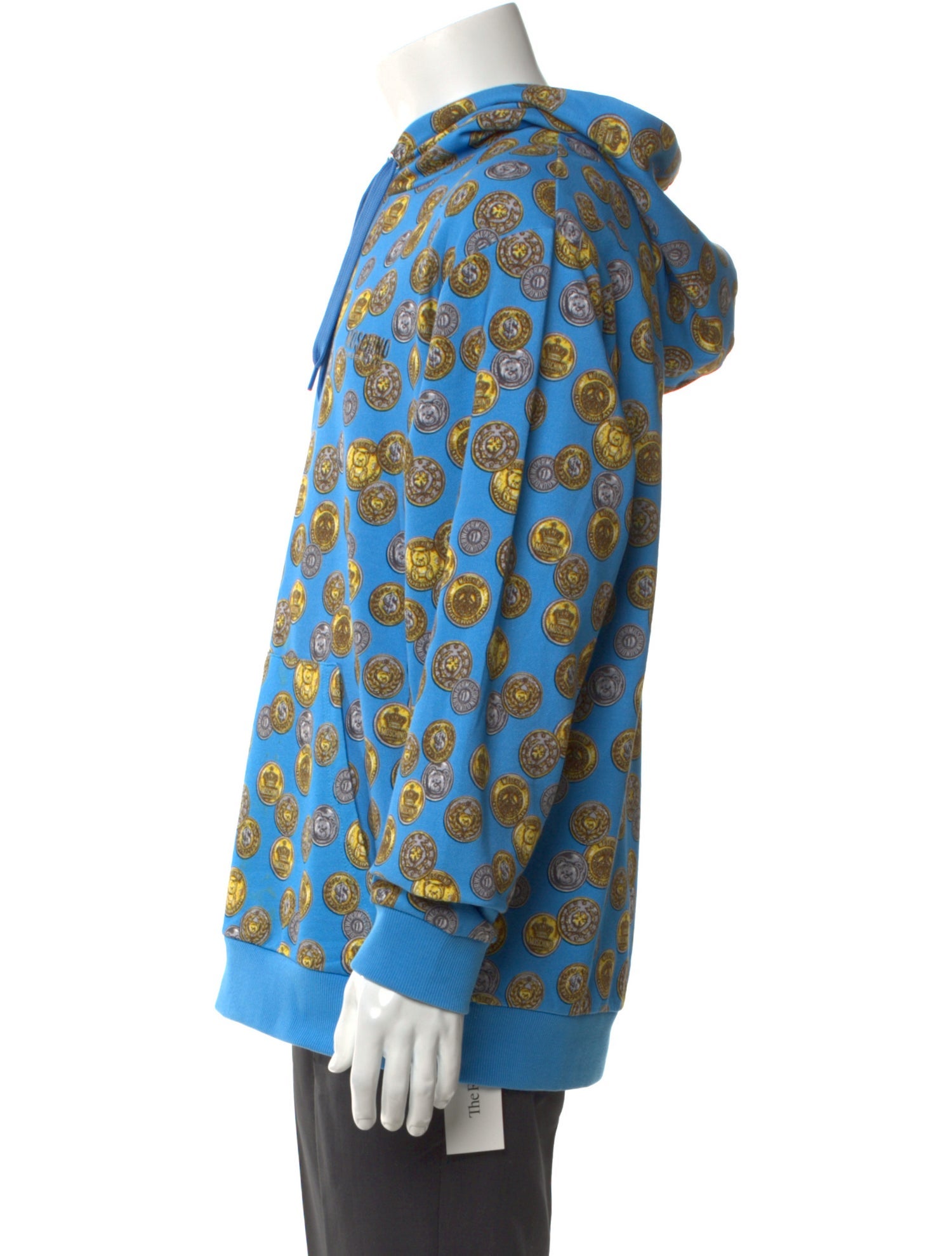 Moschino Printed Crew Neck Hoodie