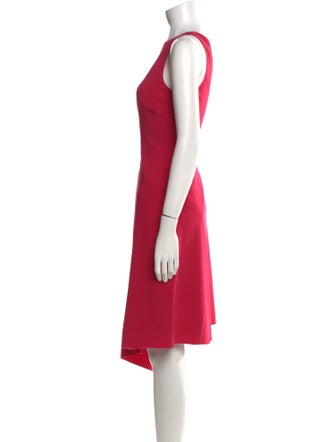 Moschino Bateau Neckline Knee-Length Dress