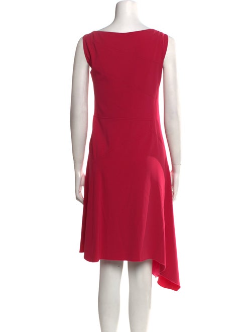Moschino Bateau Neckline Knee-Length Dress