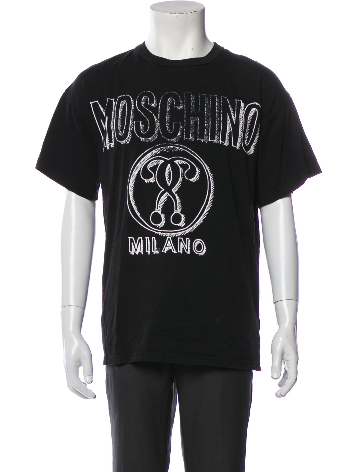 Moschino Graphic Print Crew Neck T-Shirt