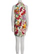 Moschino Floral Print Mini Dress