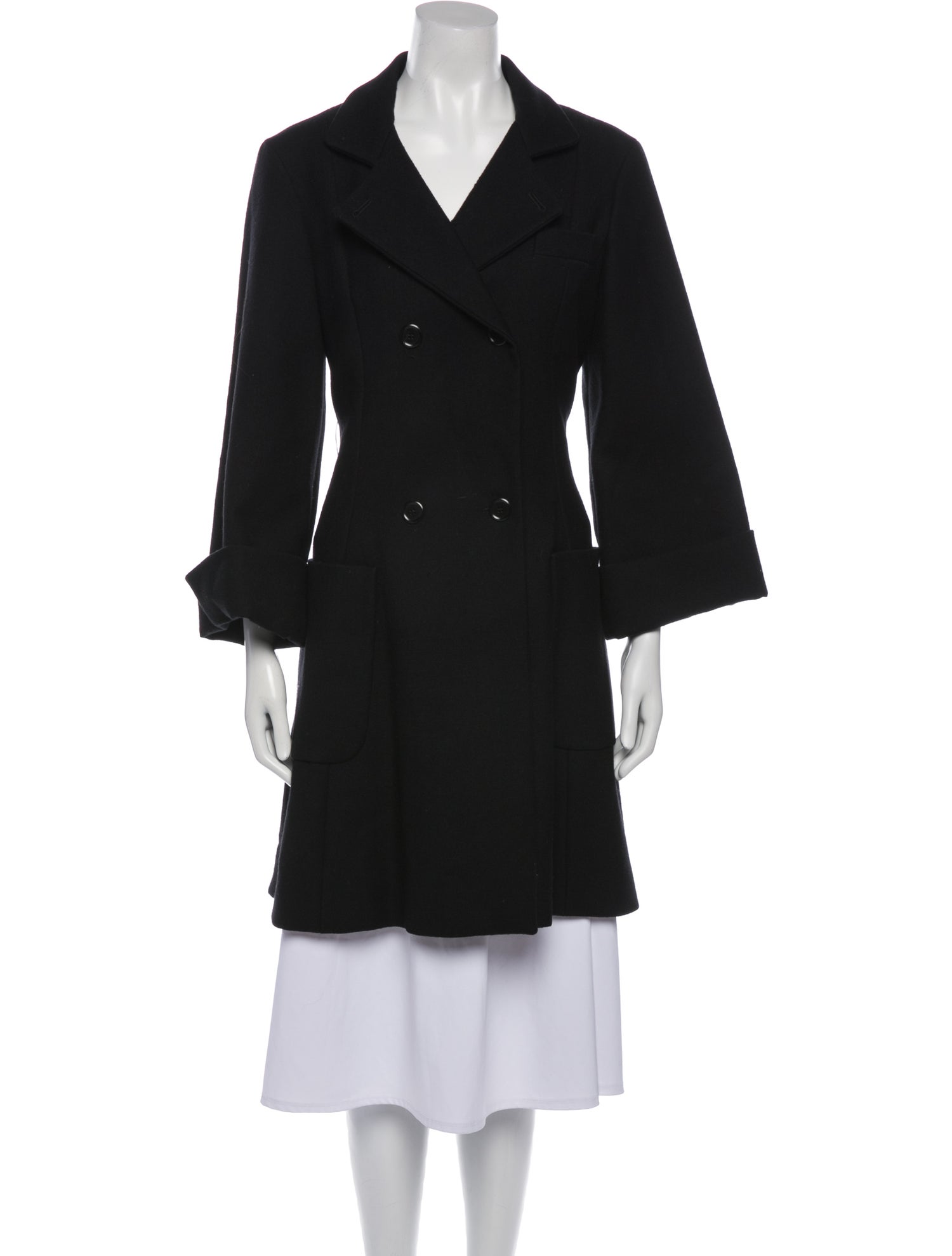 Moschino Wool Trench Coat