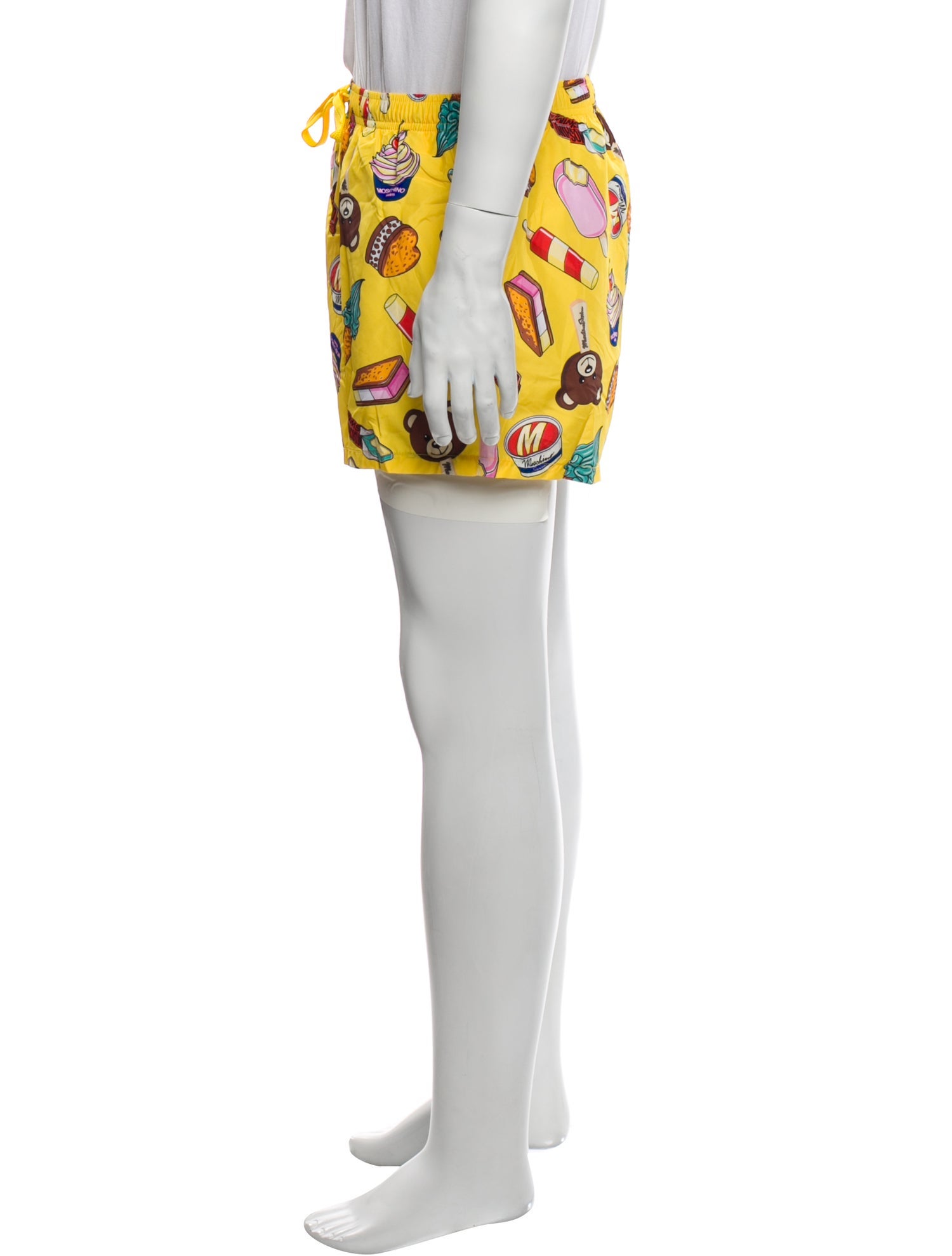 Moschino Printed Swim Trunks w/ Tags