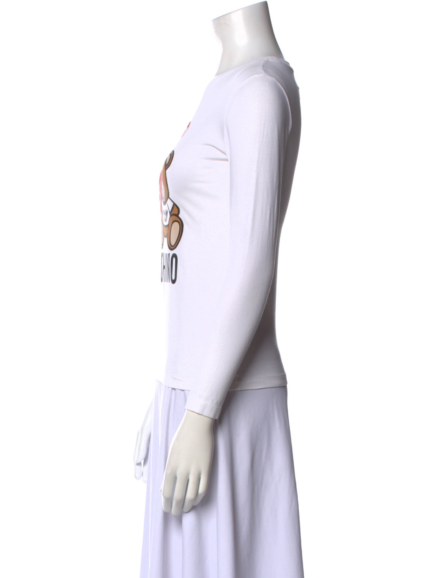 Moschino Graphic Print Crew Neck Sweatshirt