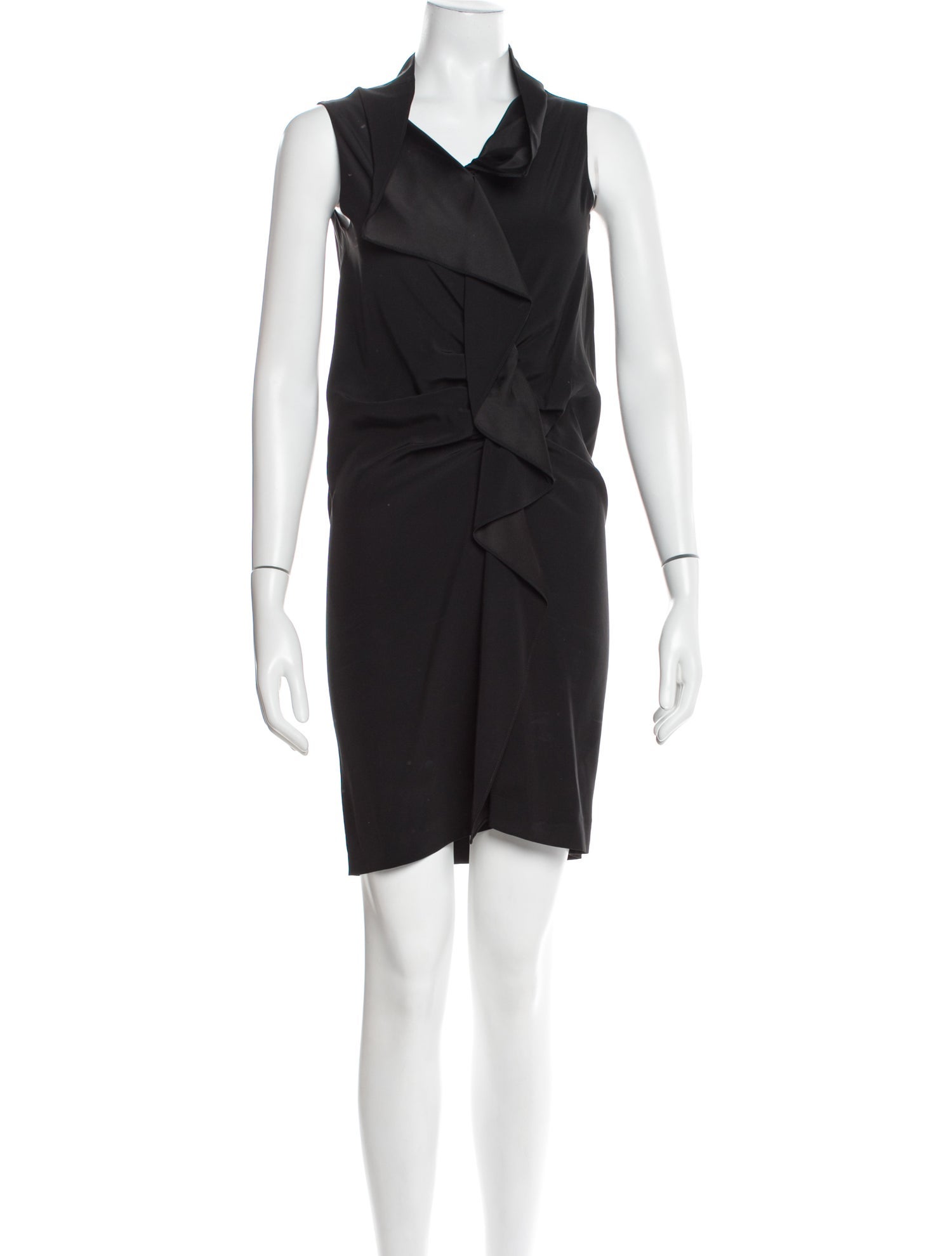 Moschino Cowl Neck Mini Dress