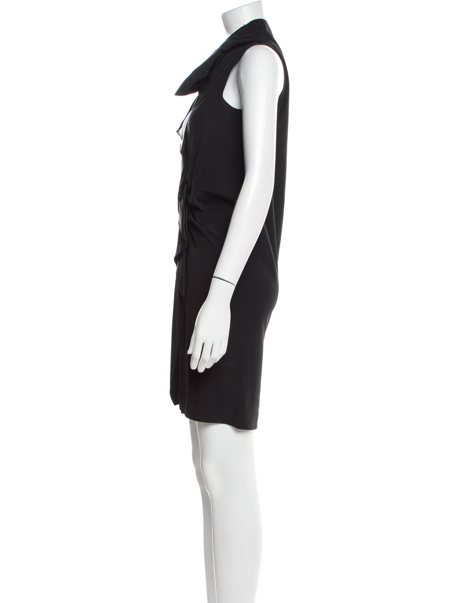 Moschino Cowl Neck Mini Dress