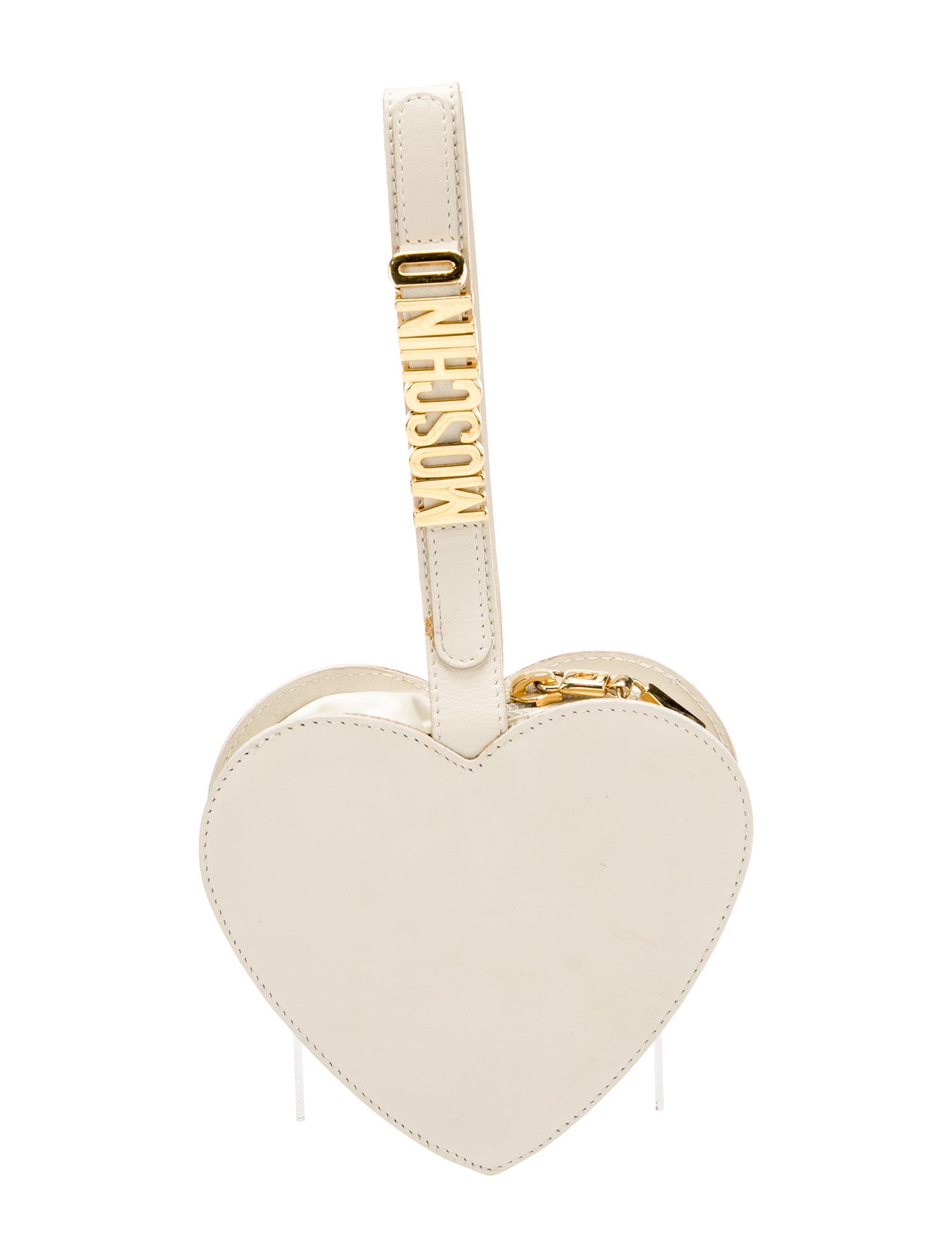 Moschino Leather Top Handle Bag Mini